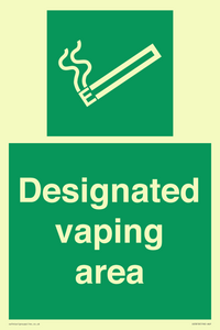 Designated vaping area